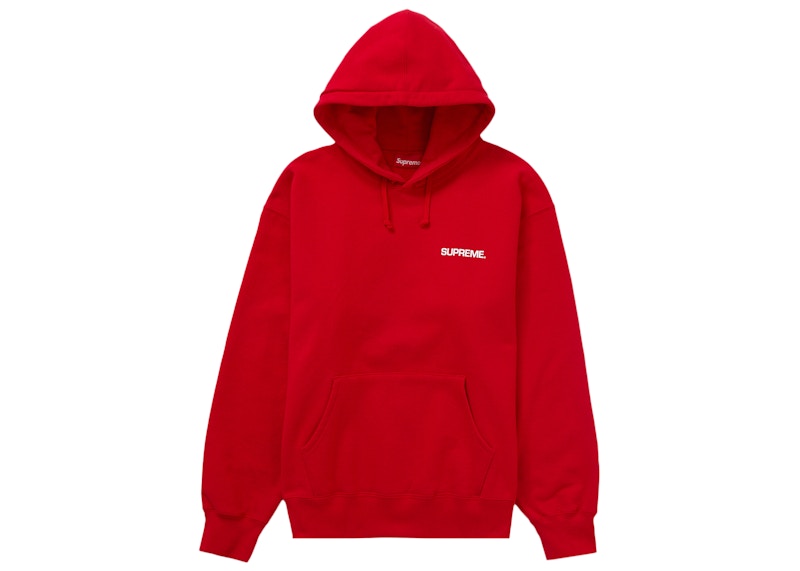 Supreme Immortal Hooded Sweatshirt Red 圖 2