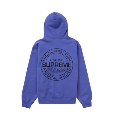 Supreme Immortal Hooded Sweatshirt Violet
