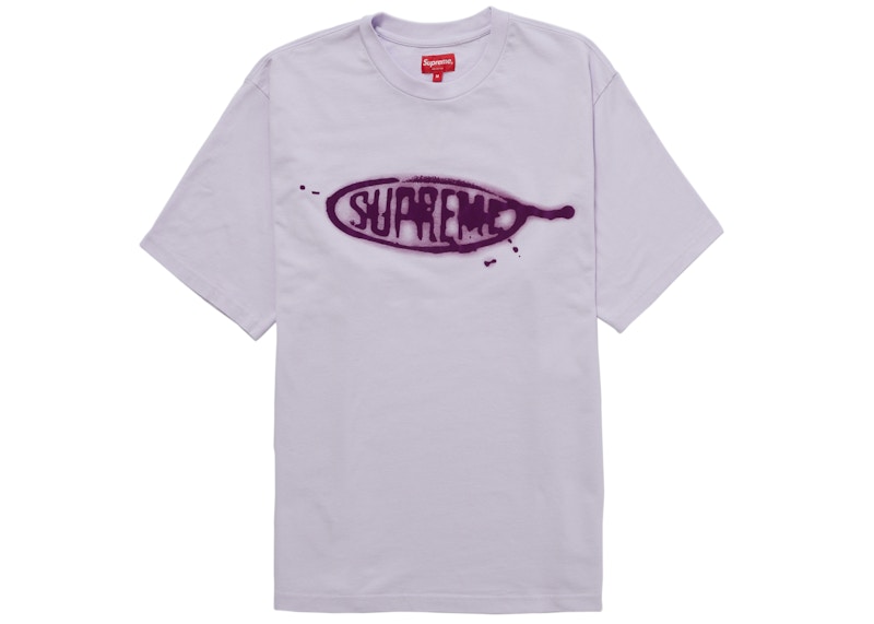Supreme Ink Blot S/S Top Lavender