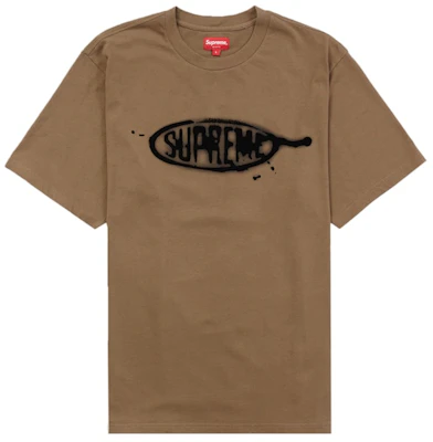 Supreme Ink Blot Atasan S/S Warna Zaitun Cokelat Buy Supreme Ink Blot Atasan S/S Warna Zaitun Cokelat