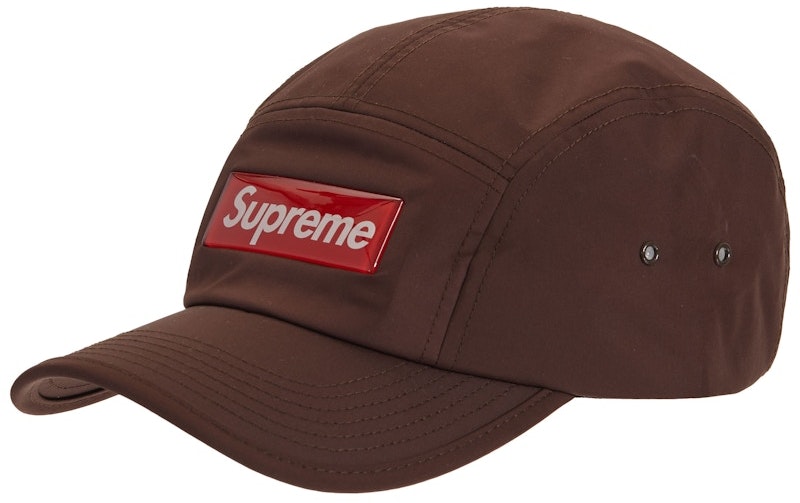 supreme-inset-gel-camp-cap-brown