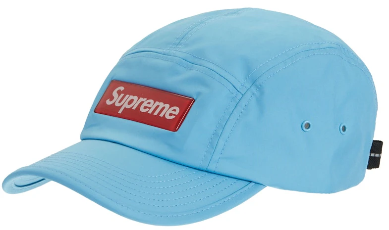 supreme-inset-gel-camp-cap-cyan