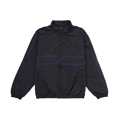 Supreme Inset Link Track Jacket Black