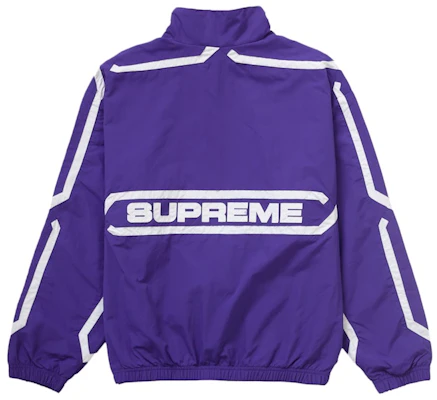 Supreme 镶嵌链条紫色运动夹克 Order Supreme 镶嵌链条紫色运动夹克
