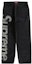 Buy Supreme Inset Logo Jean Black