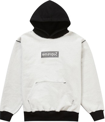 Supreme Inside Out Box Logo Hooded Sweatshirt Black - Novelship