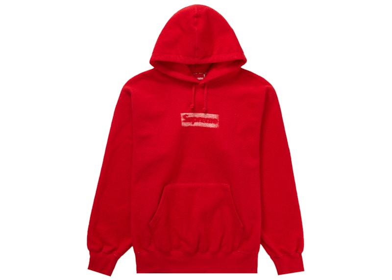 Supreme Inside Out BOGO Hooded Sweatshirt Red