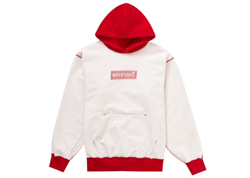 Supreme Inside Out BOGO Hooded Sweatshirt Red 圖 2