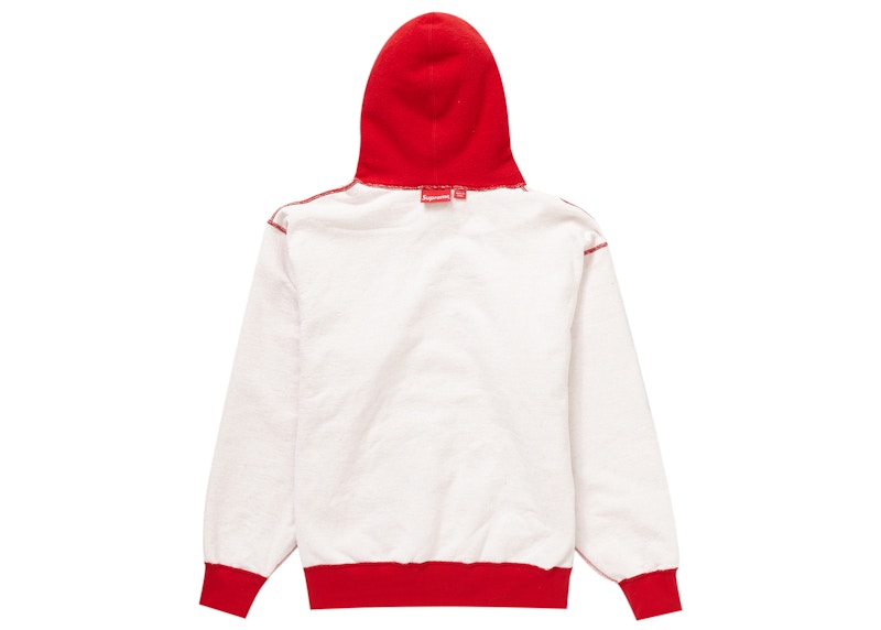 Supreme Inside Out BOGO Hooded Sweatshirt Red 圖 3