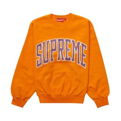Supreme Inside Out Crewneck Orange