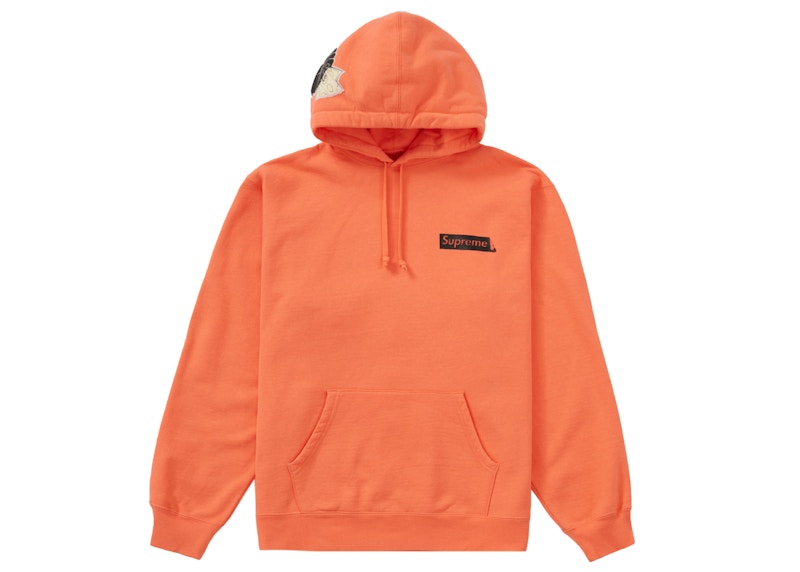 Supreme Instant High Patches Hooded Sweatshirt 'Apricot'