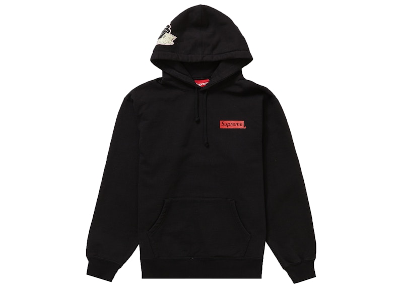 Supreme Instant High Patches Hooded Sweatshirt 'Black'