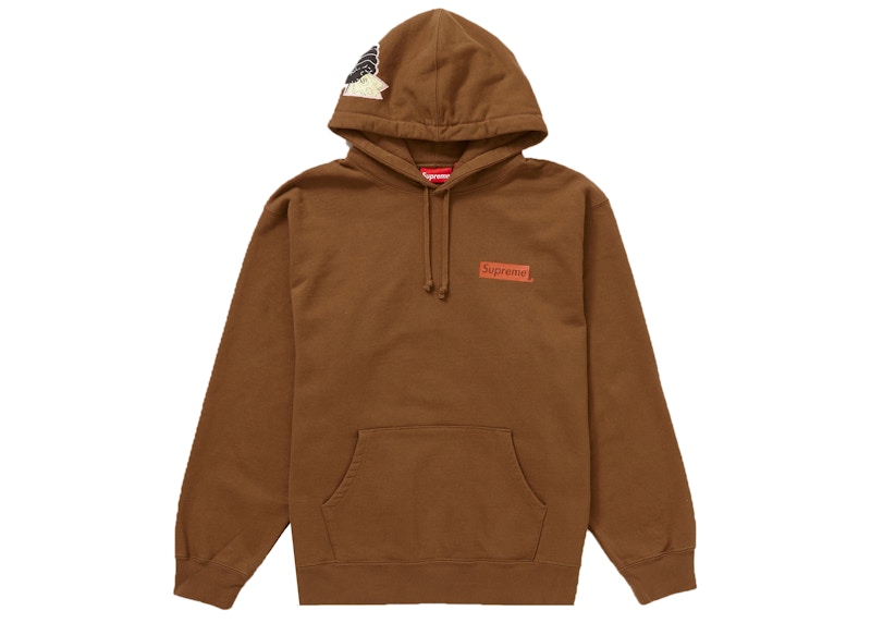 トップス Supreme Box Logo Hoodie \"Dark Brown\" Supreme Bandana Box Logo Hooded Sweatshirt Dark Brown Men's