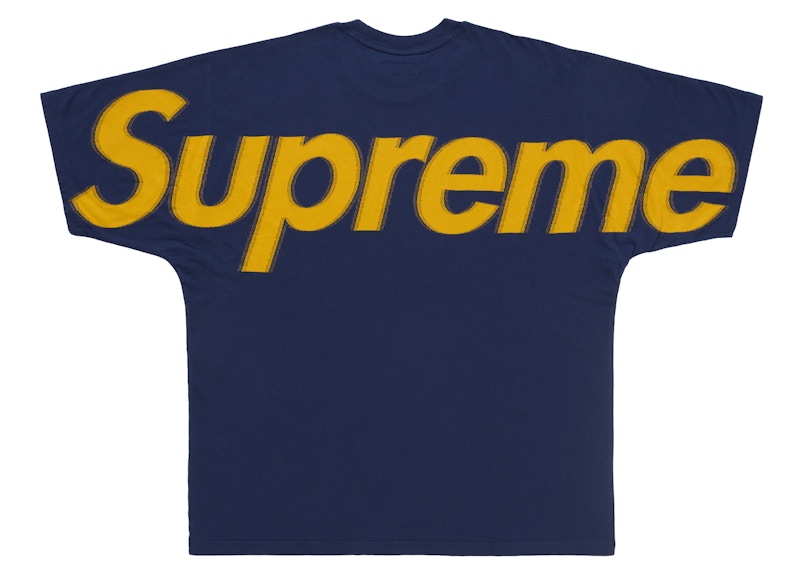 Supreme Intarsia S/S Top (SS25) Navy