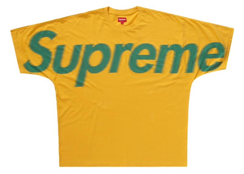 Supreme Intarsia S/S Top Dark Yellow