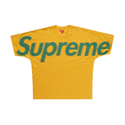 Supreme Intarsia S/S Top Dark Yellow