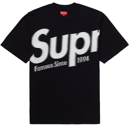 Supreme Intarsia Spellout S/S Top Black Buy Supreme Intarsia Spellout S/S Top Black