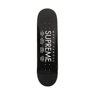 Supreme International Deck Black