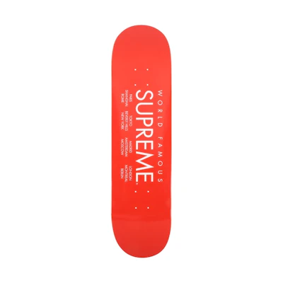 Supreme International Deck Red