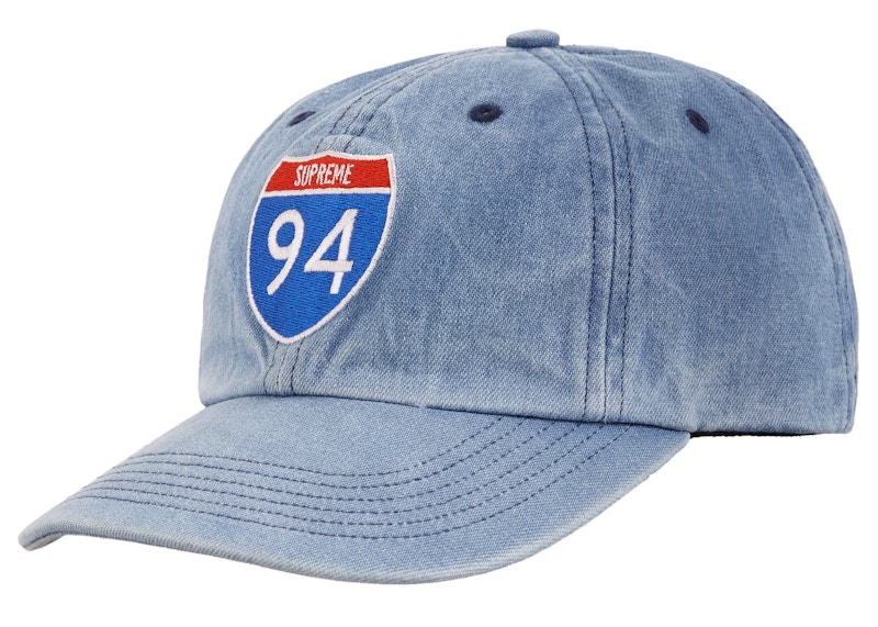 Buy Supreme Interstate 6-Panel Light Denim Gorra Vaquera Clara