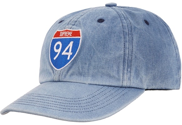 Supreme Interstate 6-Panel Light Denim Gorra Vaquera Clara Buy Supreme Interstate 6-Panel Light Denim Gorra Vaquera Clara