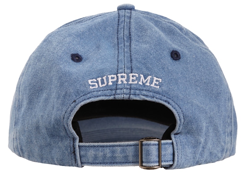 Order Supreme Interstate 6-Panel Light Denim Gorra Vaquera Clara