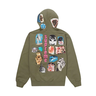 Supreme Invert Hooded Sweatshirt Light Olive