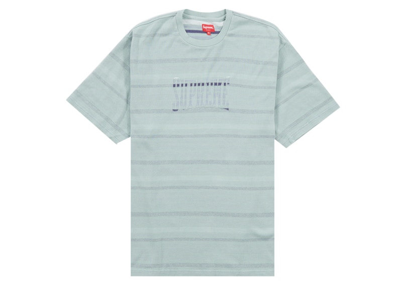 Supreme Inverted Stripe S/S Top Light Blue