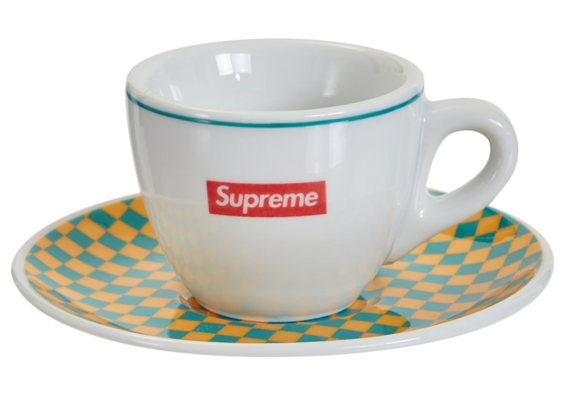 Supreme IPA Porcellane Aosta Espresso Set (Set of 2) Teal