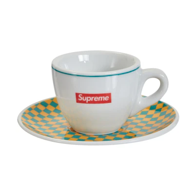 Supreme IPA Porcellane Aosta Espresso Set (Set of 2) Teal
