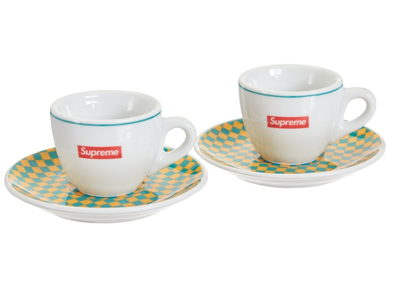 Order Set de Espresso Supreme IPA Porcellane Aosta (2 Piezas) Teal