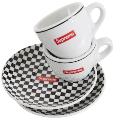 Supreme IPA Porcellane Aosta Espresso Set (Set of 2) Black Lookbook Supreme IPA Porcellane Aosta Espresso Set (Set of 2) Black