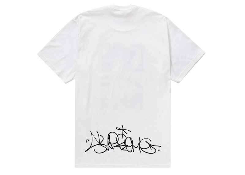 Order Supreme IRAK 白色印花T恤