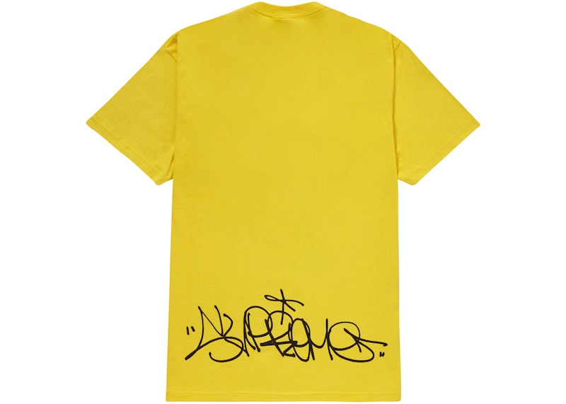 Supreme IRAK Cast Tee Yellow 圖 2