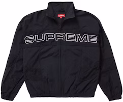 Supreme Jacquard Panel Track Jacket Black Supreme Jacquard Panel Track Jacket Black