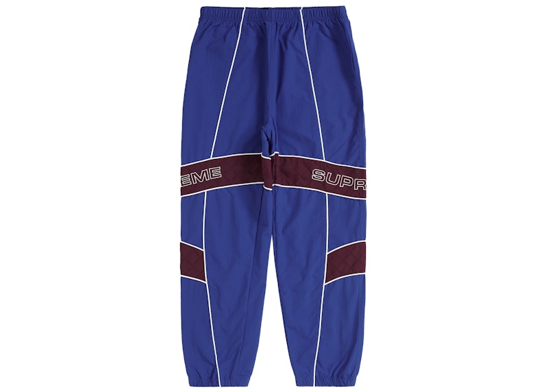 Supreme Jacquard Panel Track Pant Royal