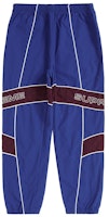 Supreme Jacquard Panel Track Pant Royal Supreme Jacquard Panel Track Pant Royal