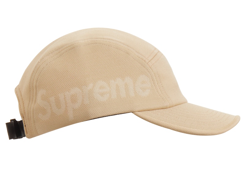 Supreme Jacquard Pique Camp Cap Tan 圖 2