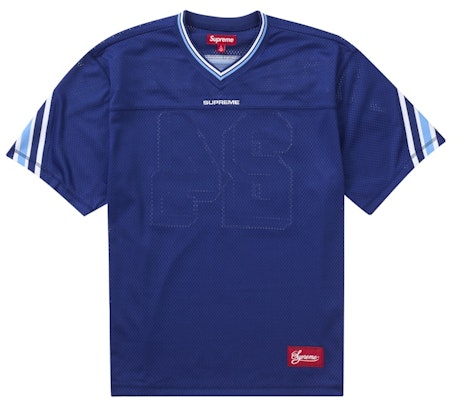 Supreme Jacquard Rib Jersey Sepak Bola Biru Order Supreme Jacquard Rib Jersey Sepak Bola Biru