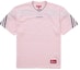 Order シュプリーム ジャカードリブ フットボールジャージ ピンク