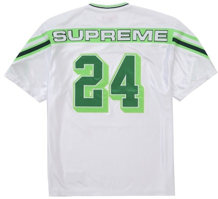 Supreme Jacquard Rib Jersey Sepak Bola Putih Buy Supreme Jacquard Rib Jersey Sepak Bola Putih
