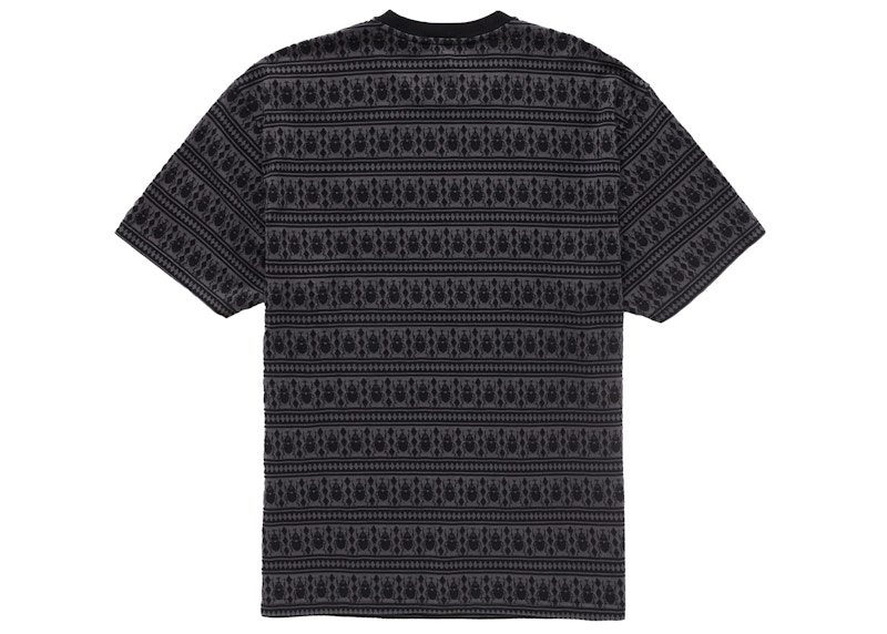 Supreme Jacquard Scarab S/S Top Black 圖 2