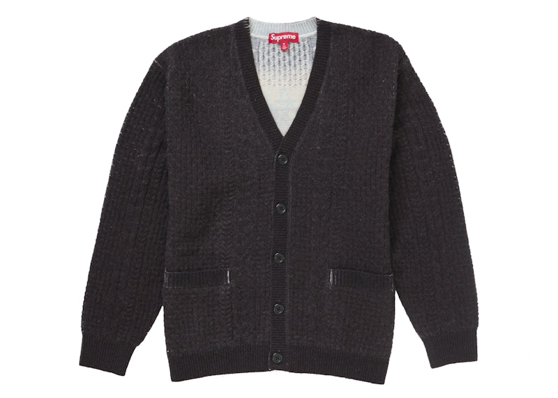 Order Supreme Jane's Addiction 黑色開襟羊毛衫