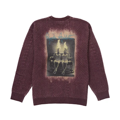 Jane’s Addiction Cardigan Burgundy