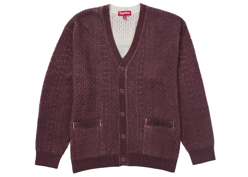 Order Supreme Jane’s Addiction Cardigan Burgundy Merah Maroon