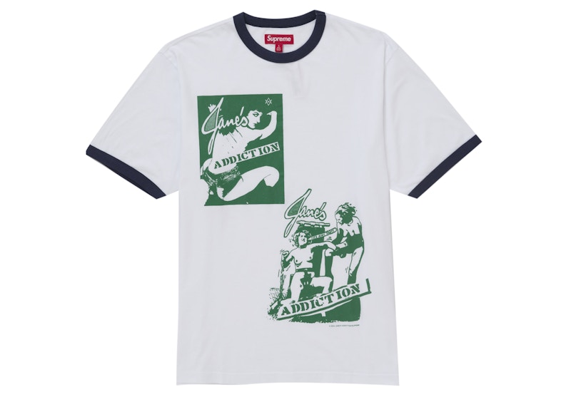 Supreme Jane’s Addiction Ringer Tee White