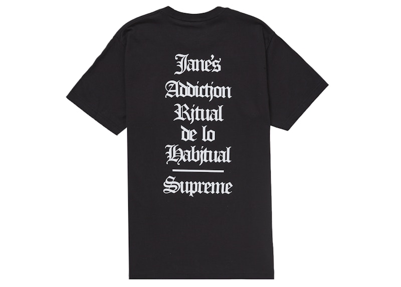 Supreme Jane’s Addiction Ritual Tee Black 圖 2