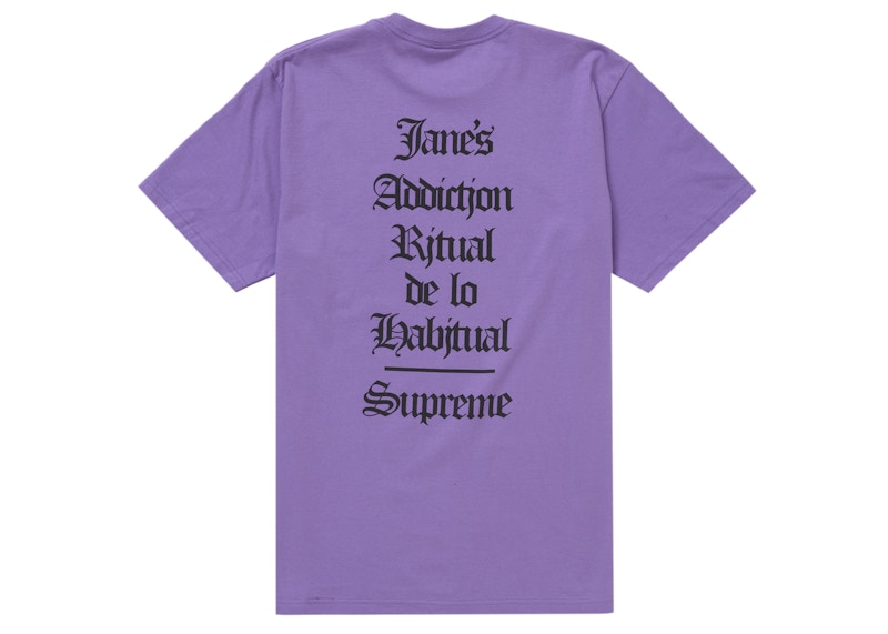 Supreme Jane’s Addiction Ritual Tee Purple 圖 2