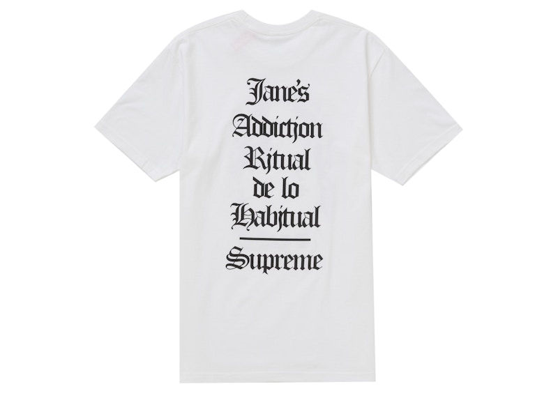 Supreme Jane’s Addiction Ritual Tee White 圖 2