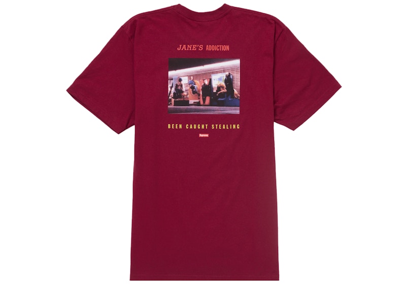 Supreme Jane’s Addiction Stealing Tee Cardinal 圖 2